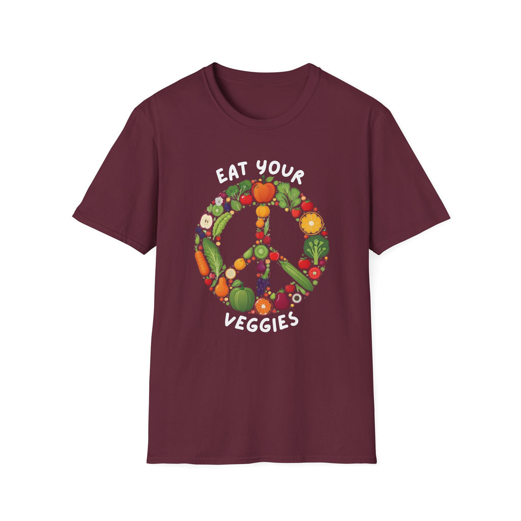 Veggies Peace Sign T-Shirt