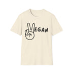 Vegan Peace Sign T-Shirt