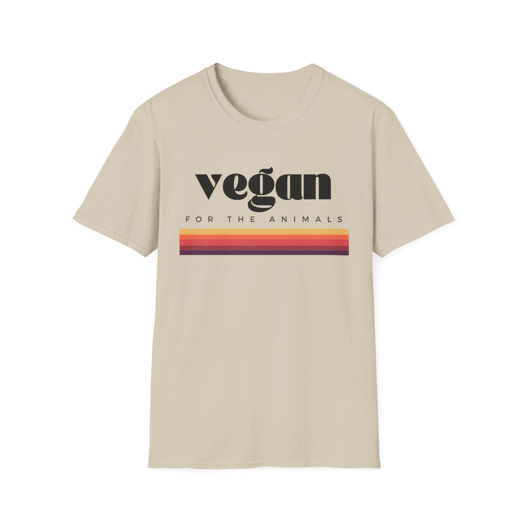 Vintage Vegan Rainbow T-Shirt