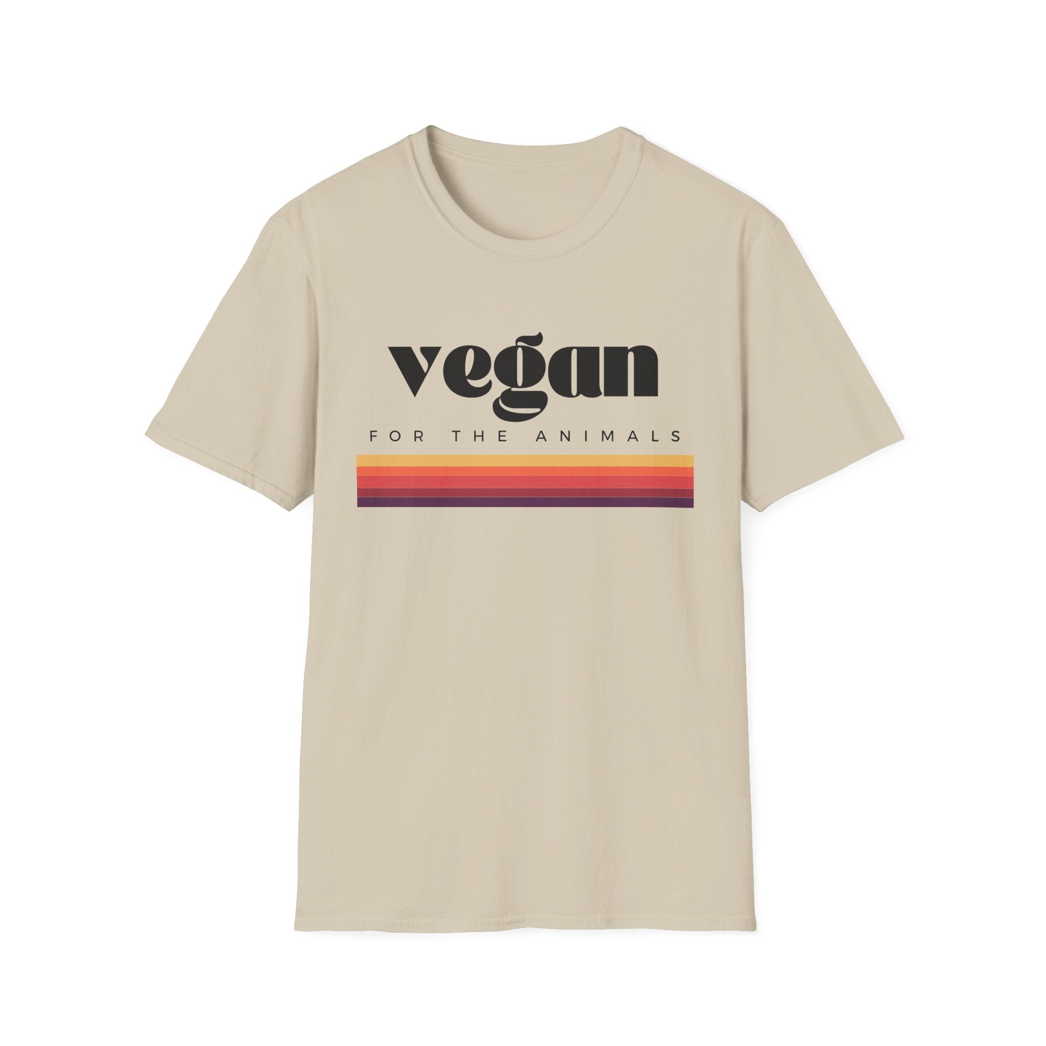Vintage Vegan Rainbow T-Shirt