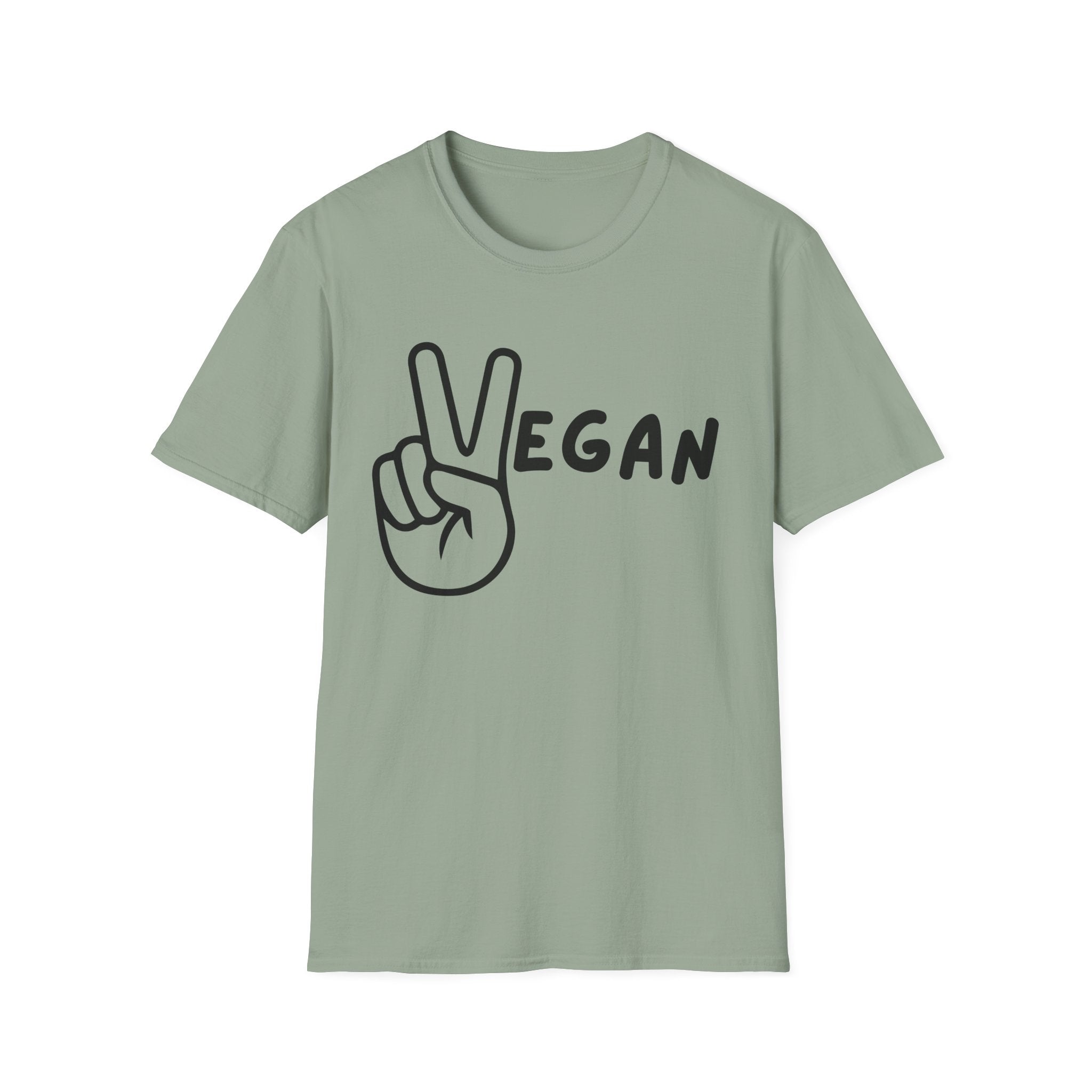 Vegan Peace Sign T-Shirt