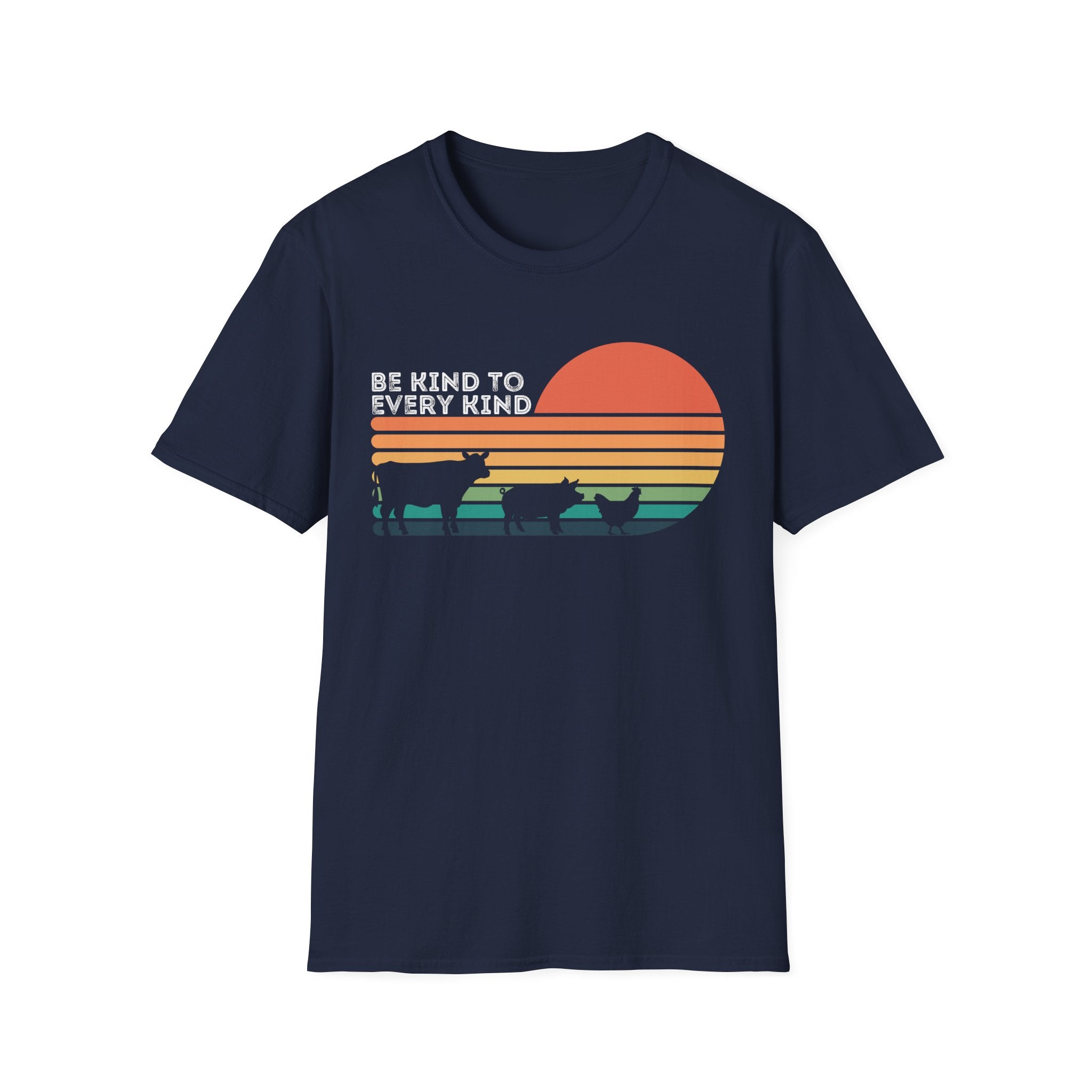 Be Kind Retro Farm Animals T-Shirt