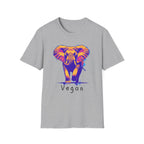 Grunge Vegan Elephant T-Shirt