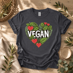 Foliage Vegan Heart T-Shirt