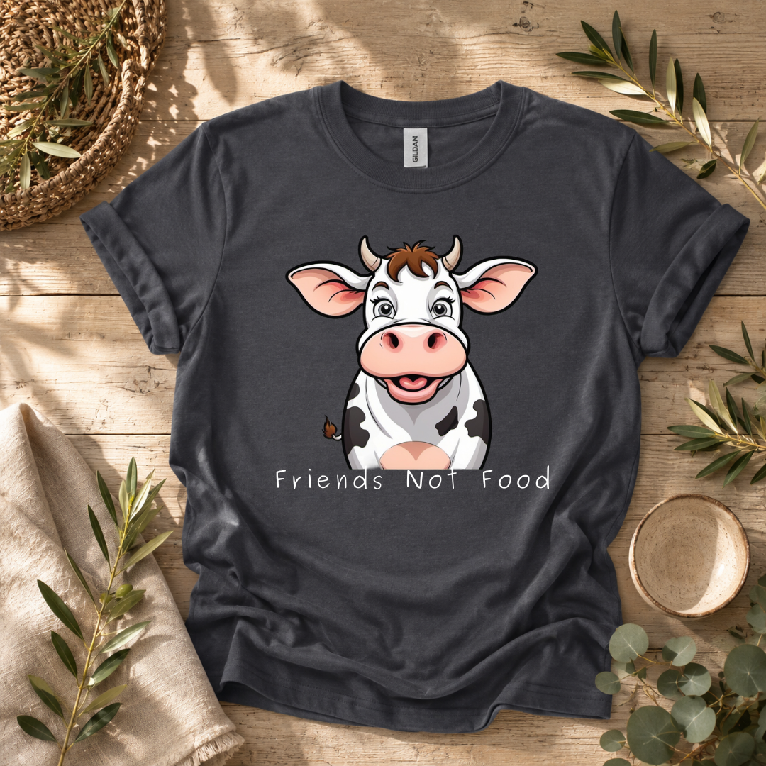 Friend Not Food Mama Cow T-Shirt