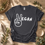 Vegan Peace Sign T-Shirt