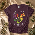 Eat Your Veggies Heart T-Shirt