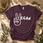 Vegan Peace Sign T-Shirt