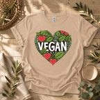 Foliage Vegan Heart T-Shirt