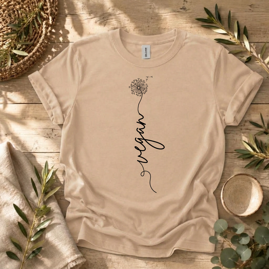 Vegan Dandelion T-Shirt