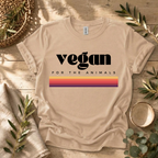 Vintage Vegan Rainbow T-Shirt