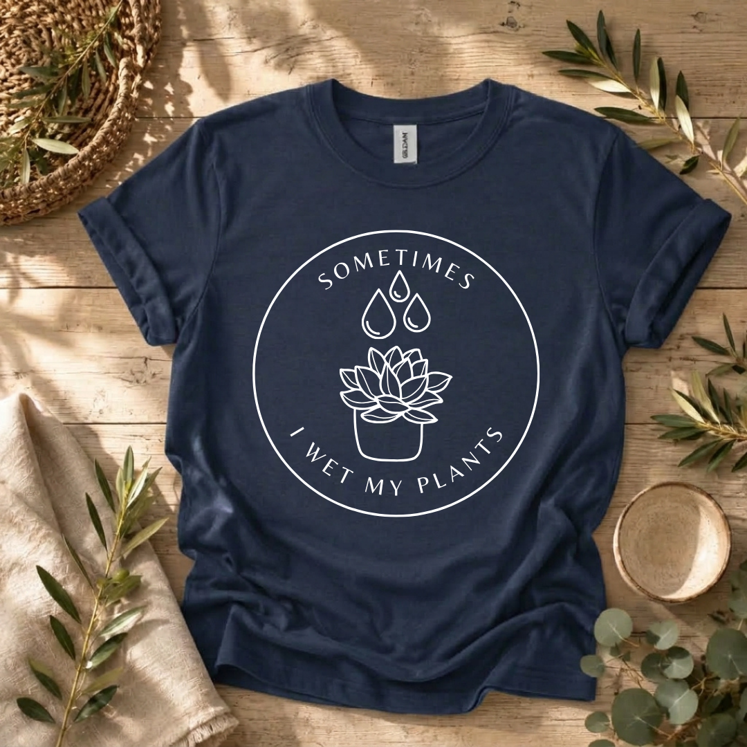 Sometimes I Wet My Plants T-Shirt