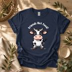 Friends Not Food Baby Cow T-Shirt