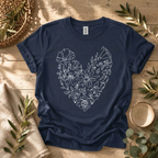 Flower Heart T-Shirt