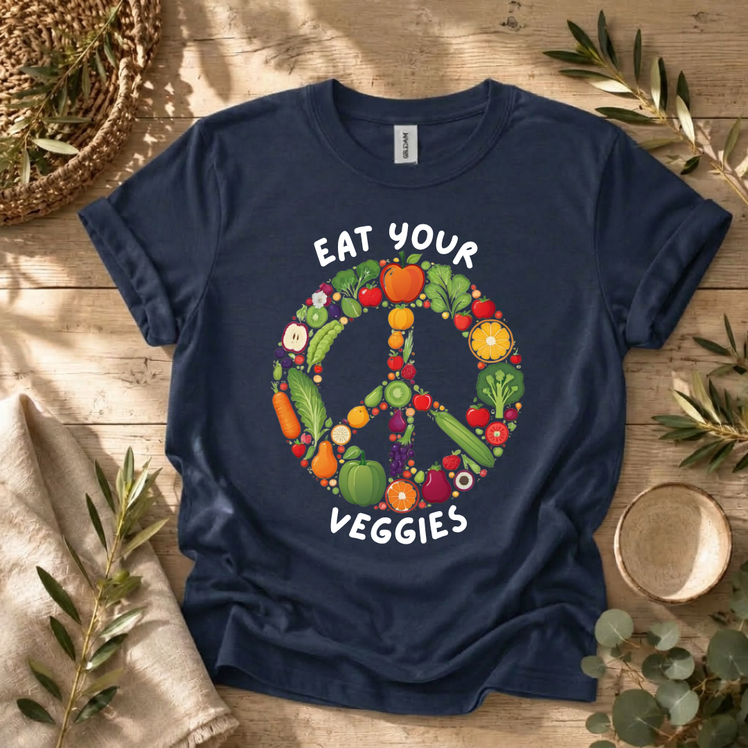 Veggies Peace Sign T-Shirt
