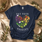 Eat Your Veggies Heart T-Shirt