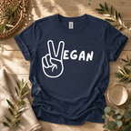 Vegan Peace Sign T-Shirt