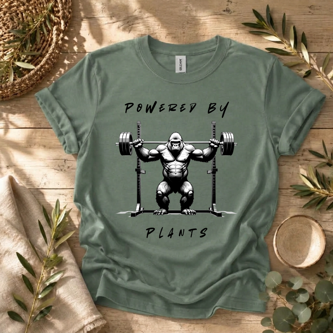 Plant Powered Gorilla T-Shirt