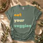 Retro Eat Your Veggies T-Shirt