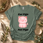Eat Figs Piggy T-Shirt