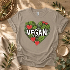 Foliage Vegan Heart T-Shirt