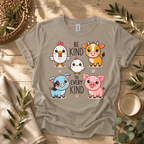 Be Kind Farm Animals T-Shirt
