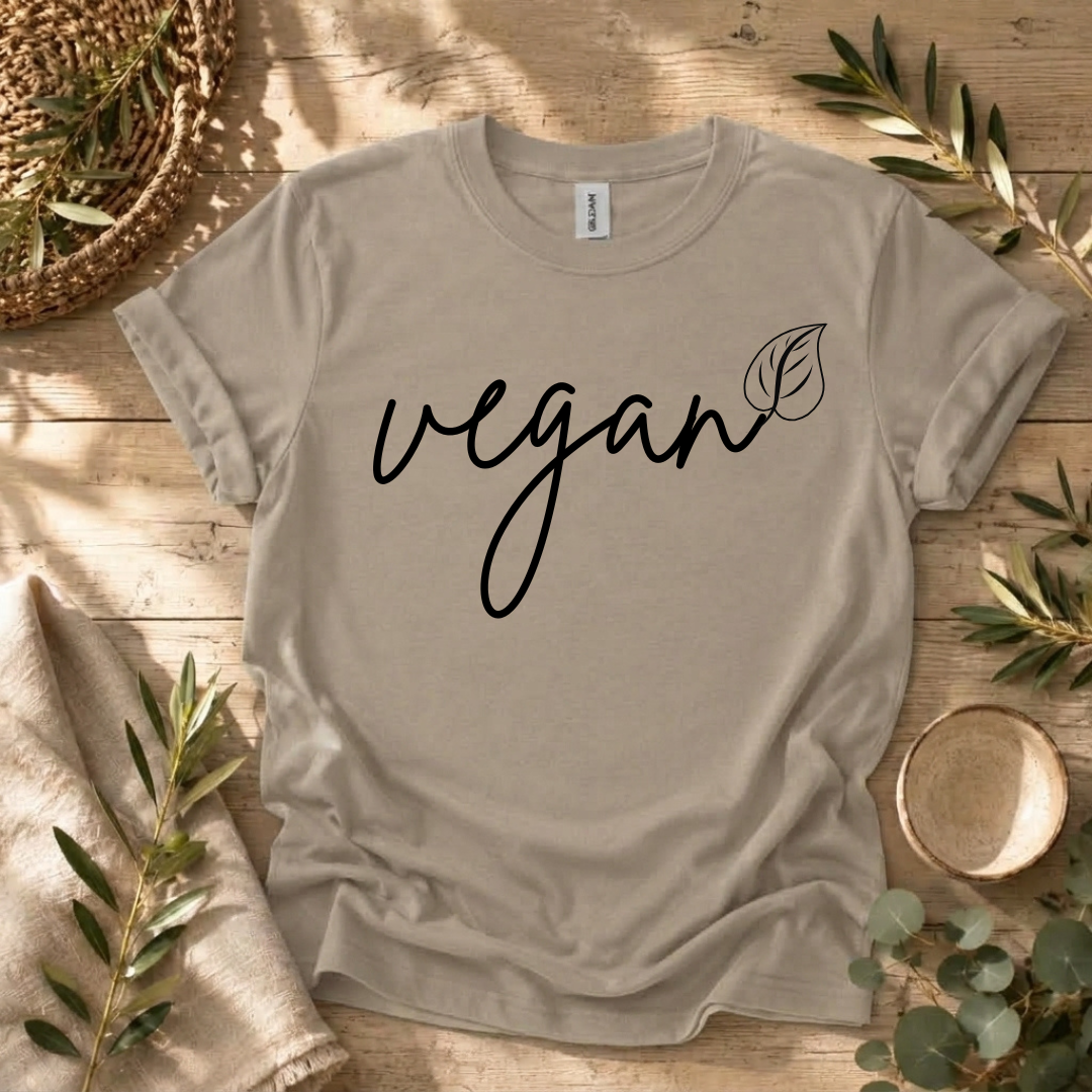 Vegan Leaf T-Shirt