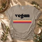 Vintage Vegan Rainbow T-Shirt