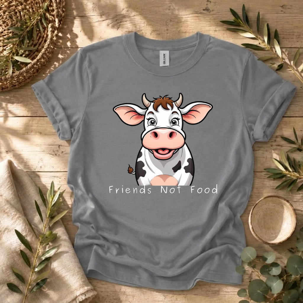 Friend Not Food Mama Cow T-Shirt