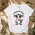 Friends Not Food Baby Cow T-Shirt