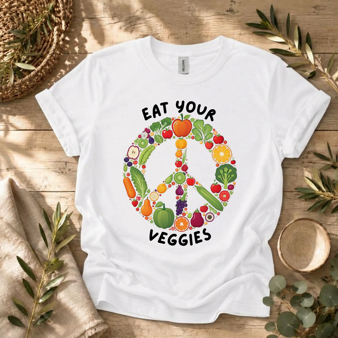 Veggies Peace Sign T-Shirt