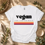 Vintage Vegan Rainbow T-Shirt